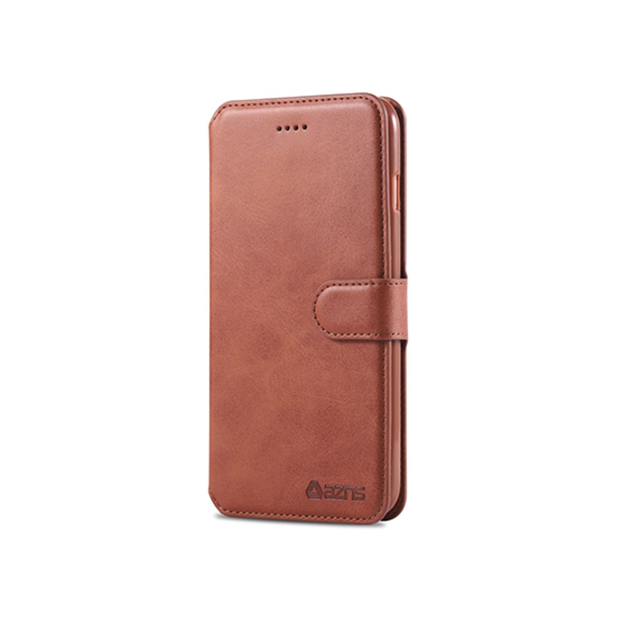 iPhone 6/6s - AZNS&trade; Diary Læder Etui / Taske M. Pung - Brun