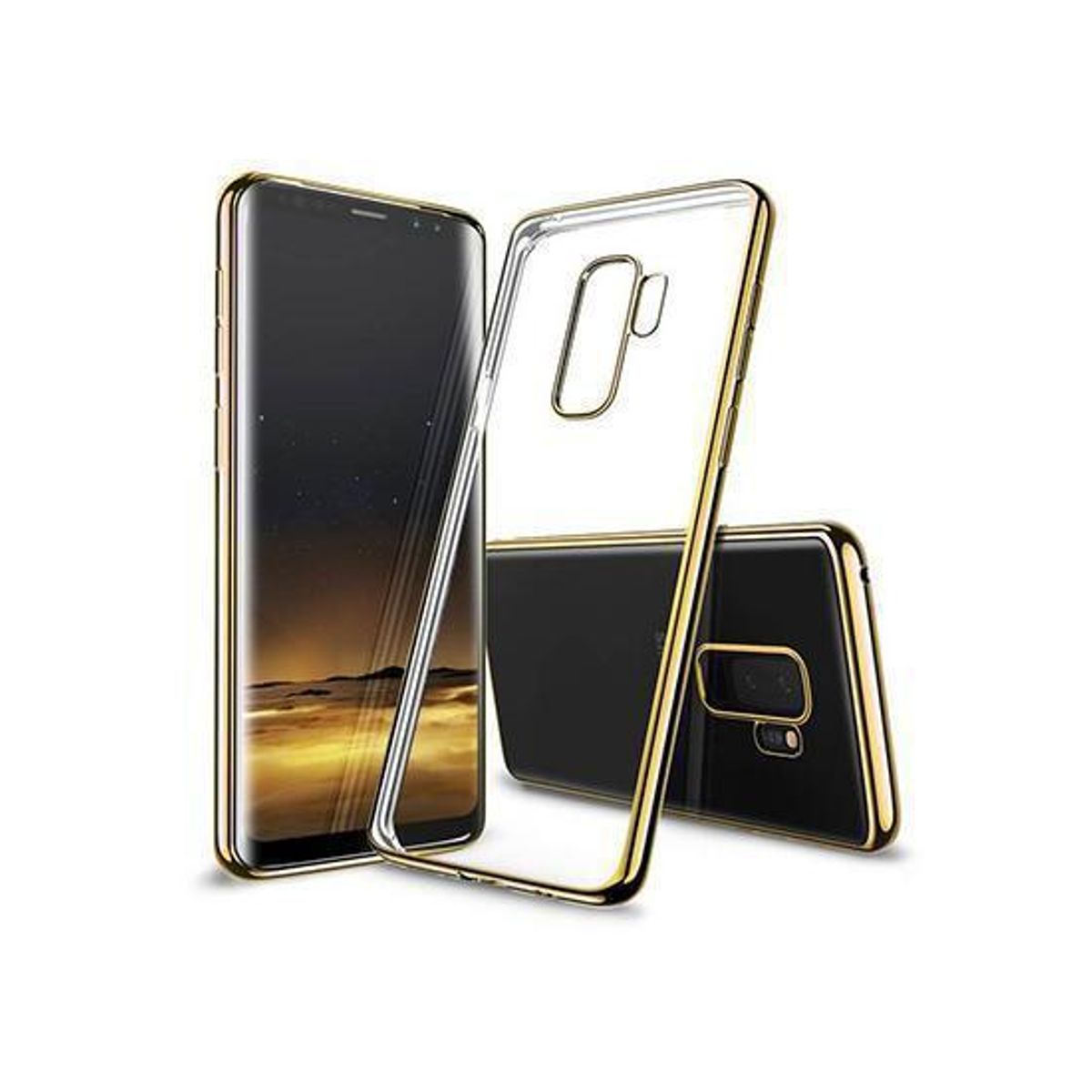 Samsung Galaxy S9+ (Plus) - Valkyrie Silikone Hybrid Cover - Guld