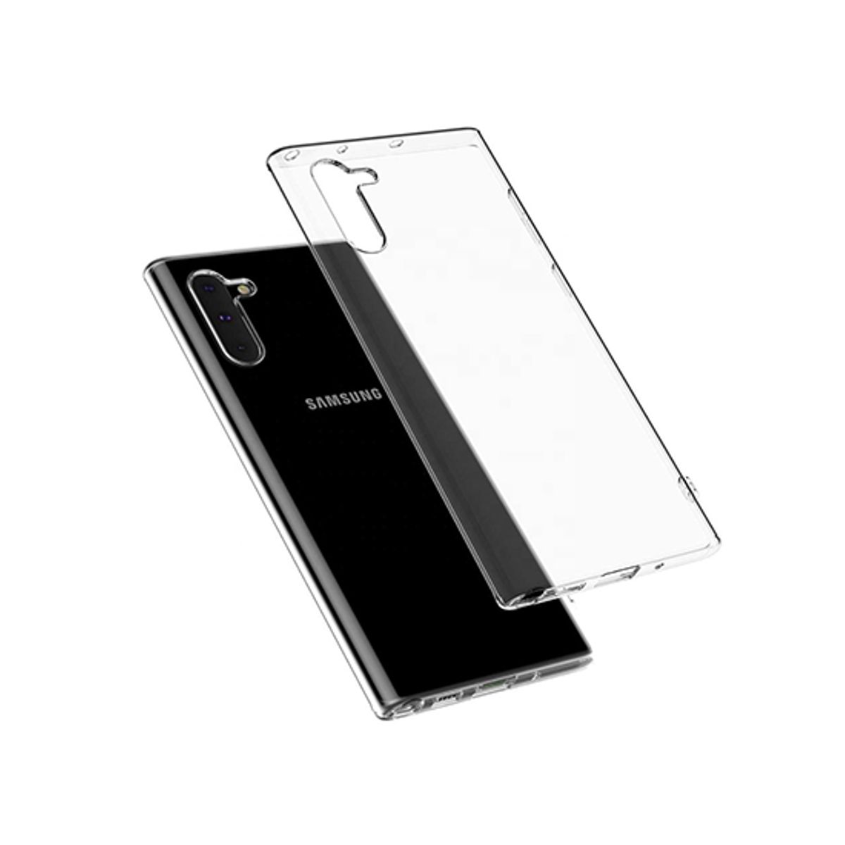 Samsung Galaxy Note 10+ - Premium 0.3 Cover - Gennemsigtig