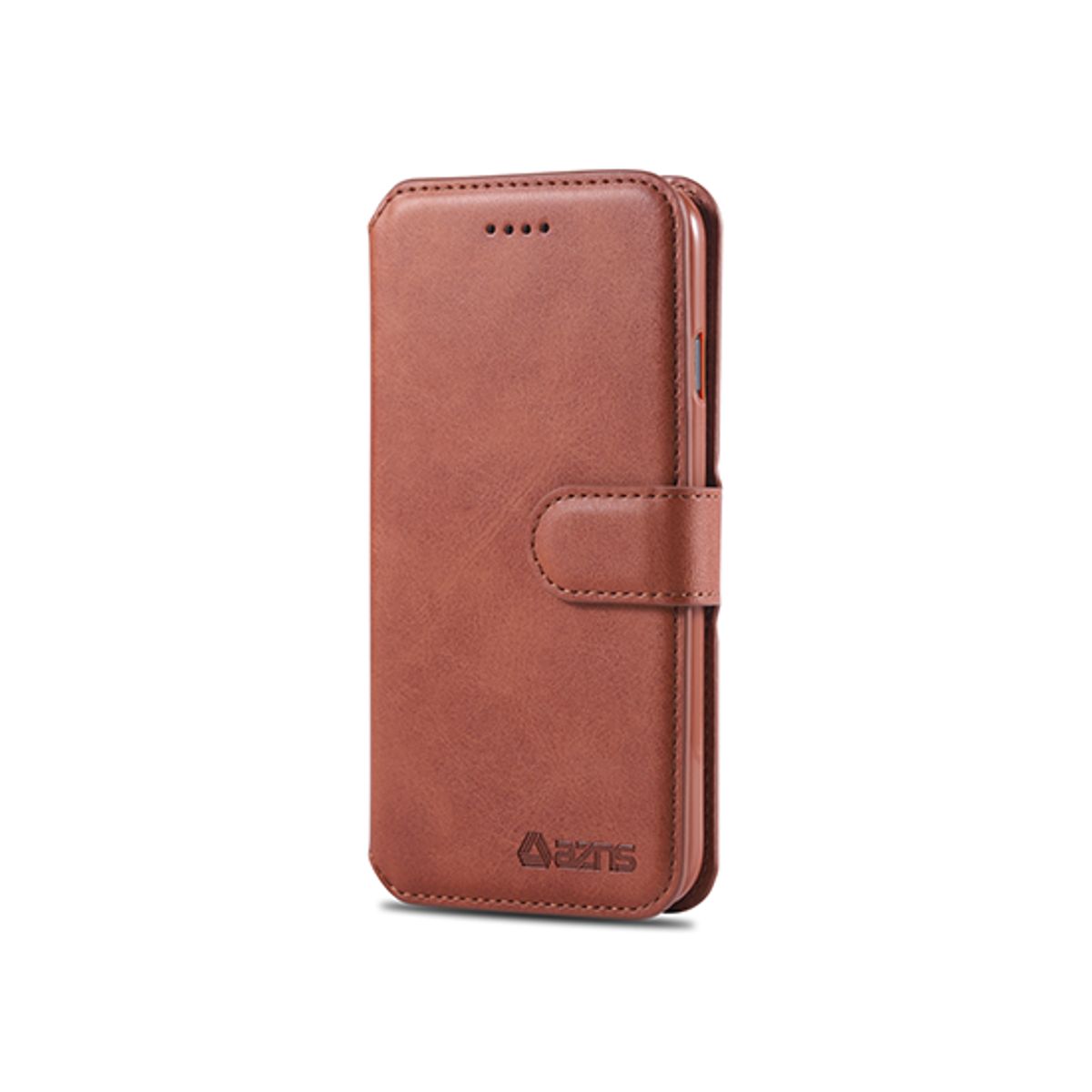 iPhone 7/8/SE(2020/2022) - AZNS&trade; Diary Læder Etui / Taske M. Pung - Brun