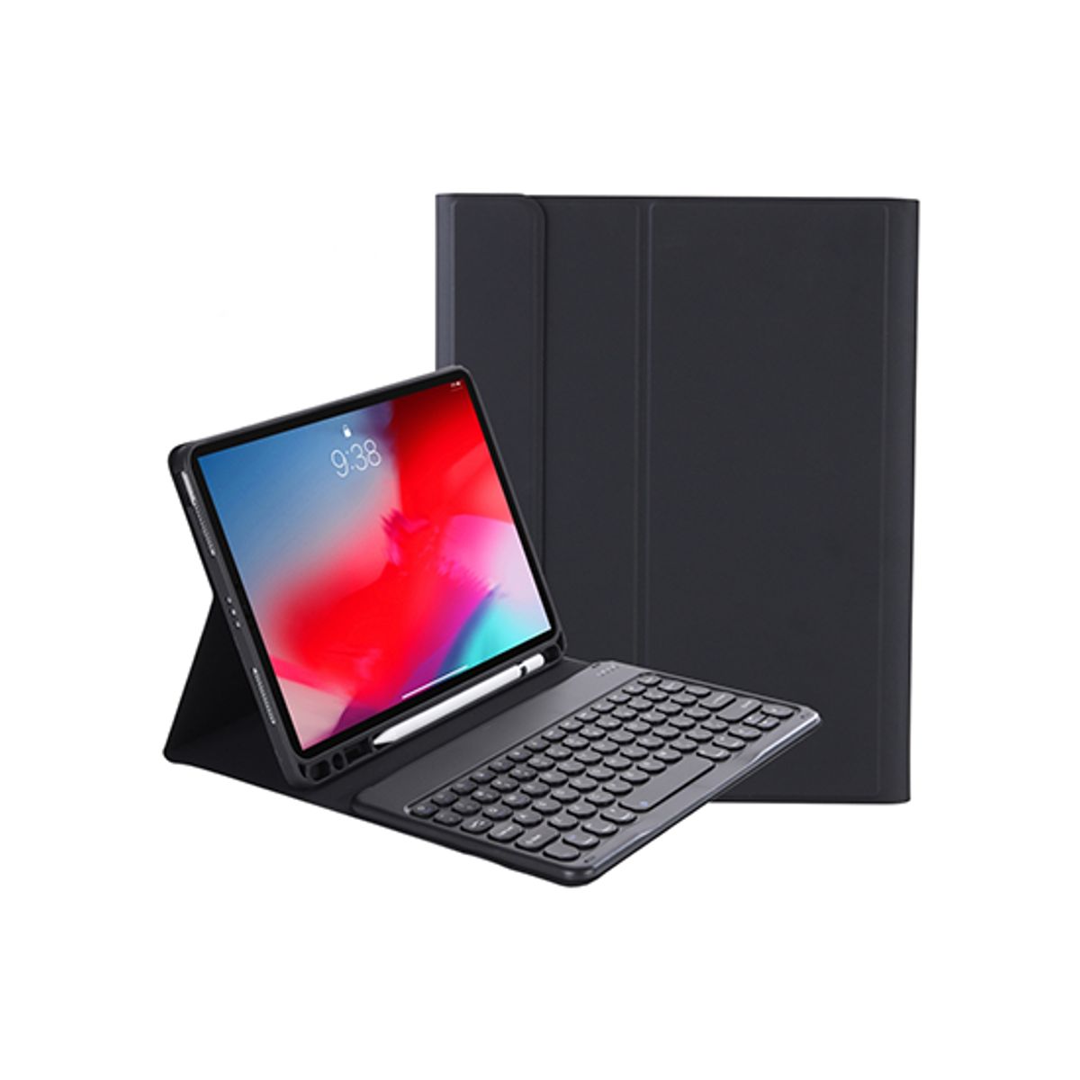 iPad Pro 11" (2022/2021) - TIMBRE&trade; Cover M. Trådløs Tastatur - Engelsk Layout - Sort