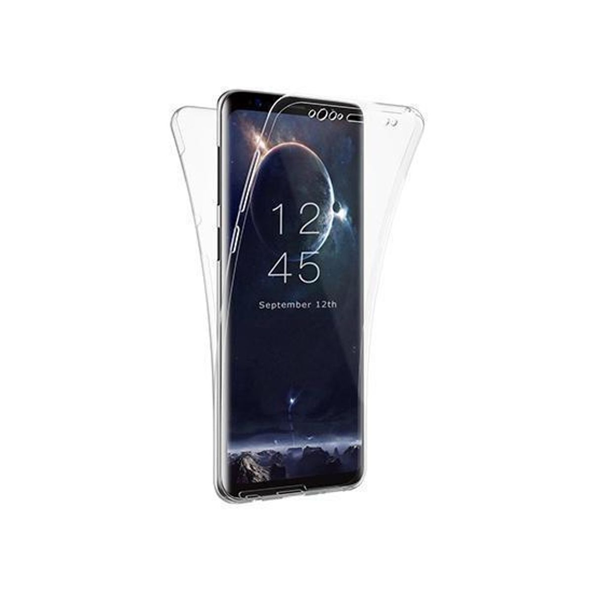 Samsung Galaxy S9+ (Plus) - Full Cover 360° Silikone - Gennemsigtig