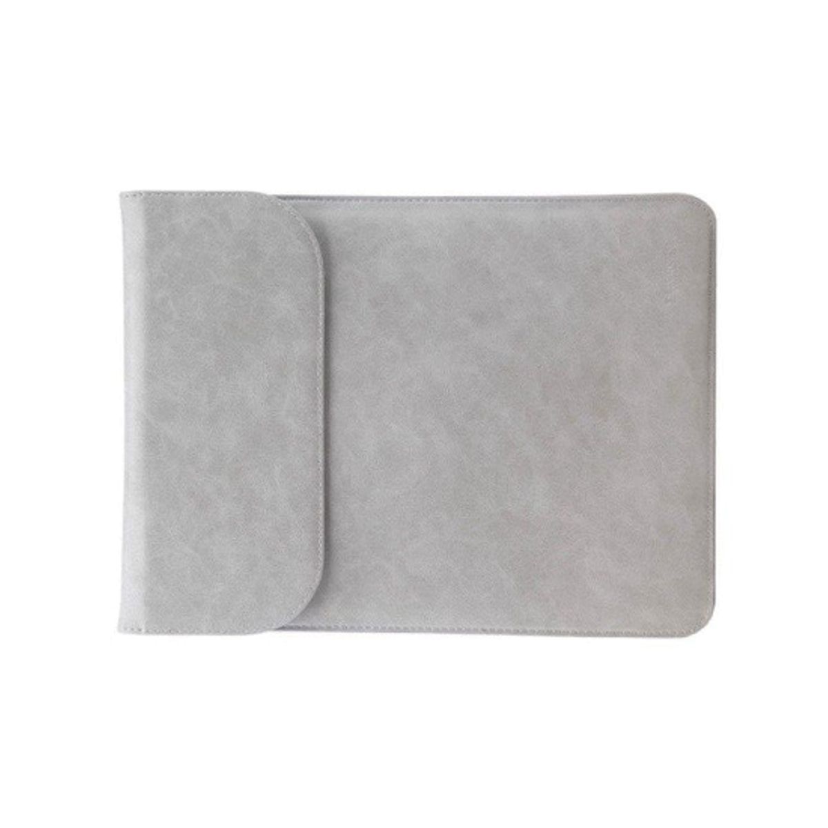 MacBook Pro/Air 13" - L'Empiri&trade; Smooth Læder Sleeve - Grå