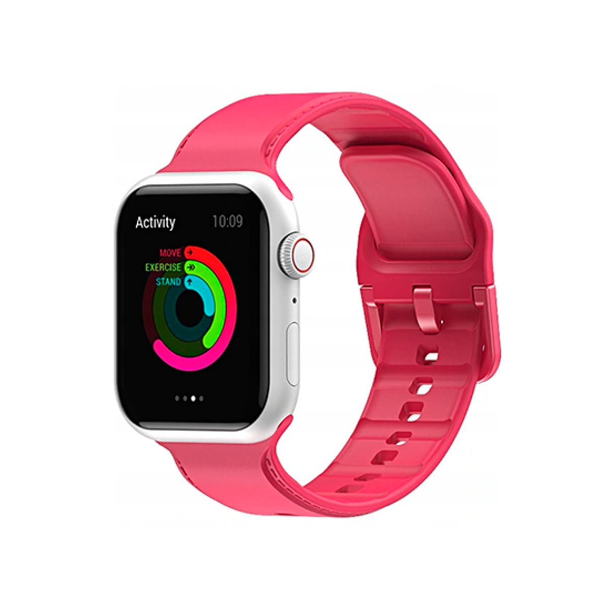 Apple Watch (38/40/SE/41/42mm) - CANDY&trade; Silikone Sportsrem - Rød