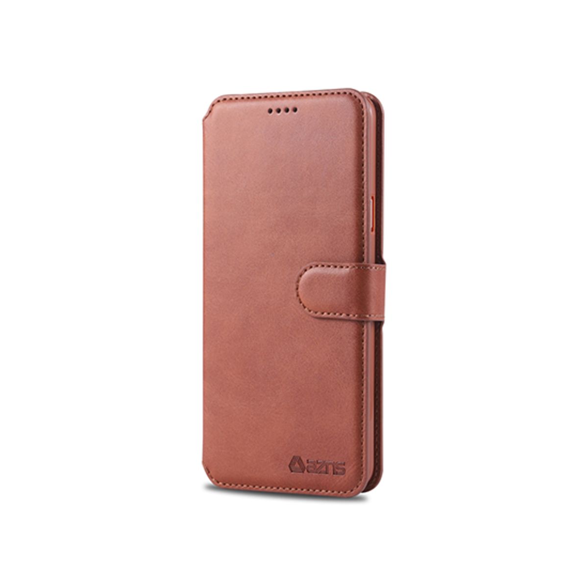 Samsung Galaxy S9 - AZNS&trade; Diary Læder Etui / Taske M. Pung - Brun