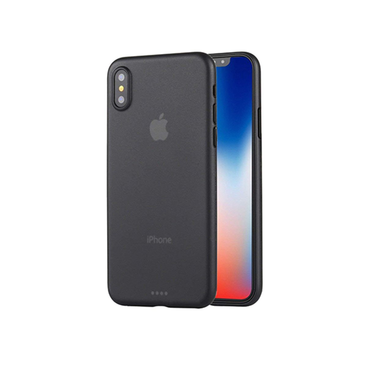 iPhone XS Max - Ultratynd Matte Series Cover V.2.0 - Sort