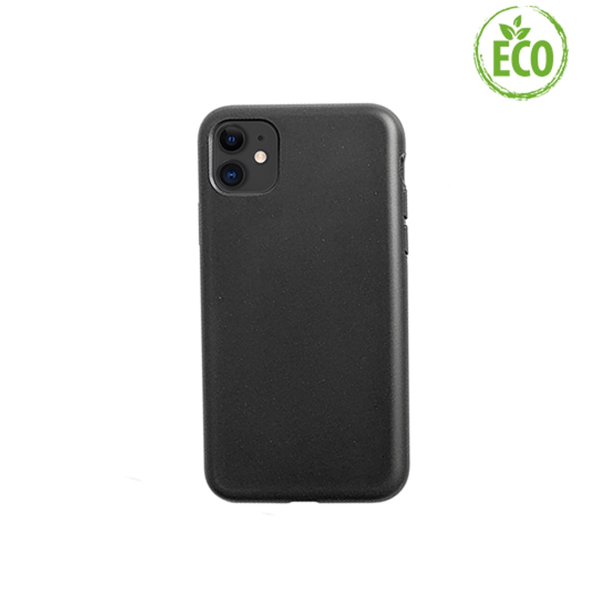 iPhone 11 - EcoCase&trade; 100% Plantebaseret Cover - Sort