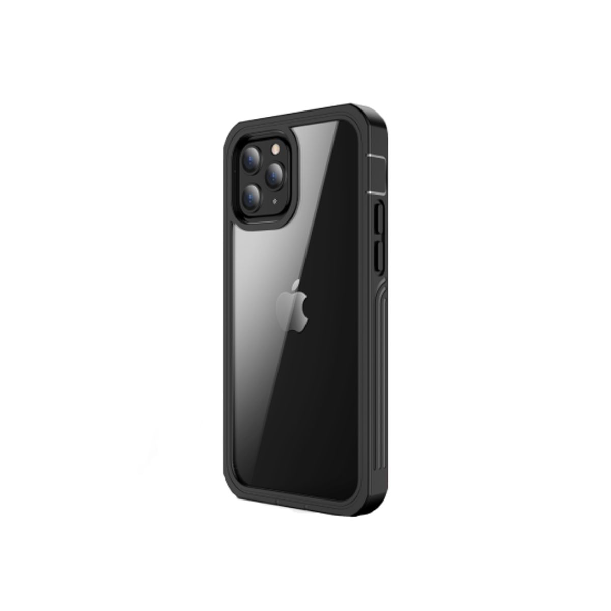 iPhone 12 Pro Max - ToughCase Hybrid-X Håndværker Cover - Sort