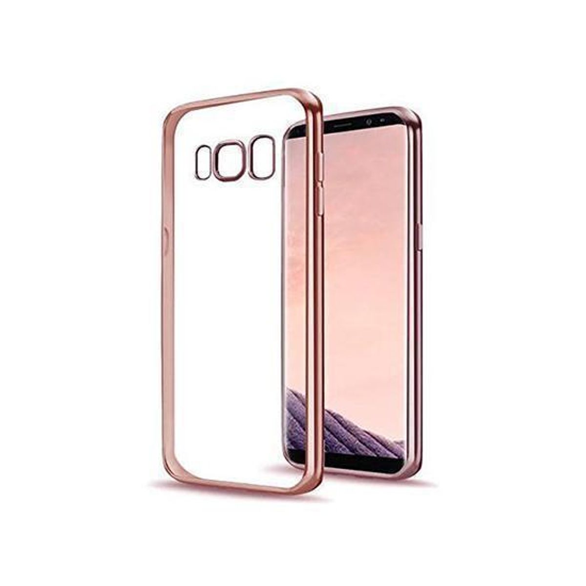 Samsung Galaxy S8 - Valkyrie Silikone Hybrid Cover - Rose