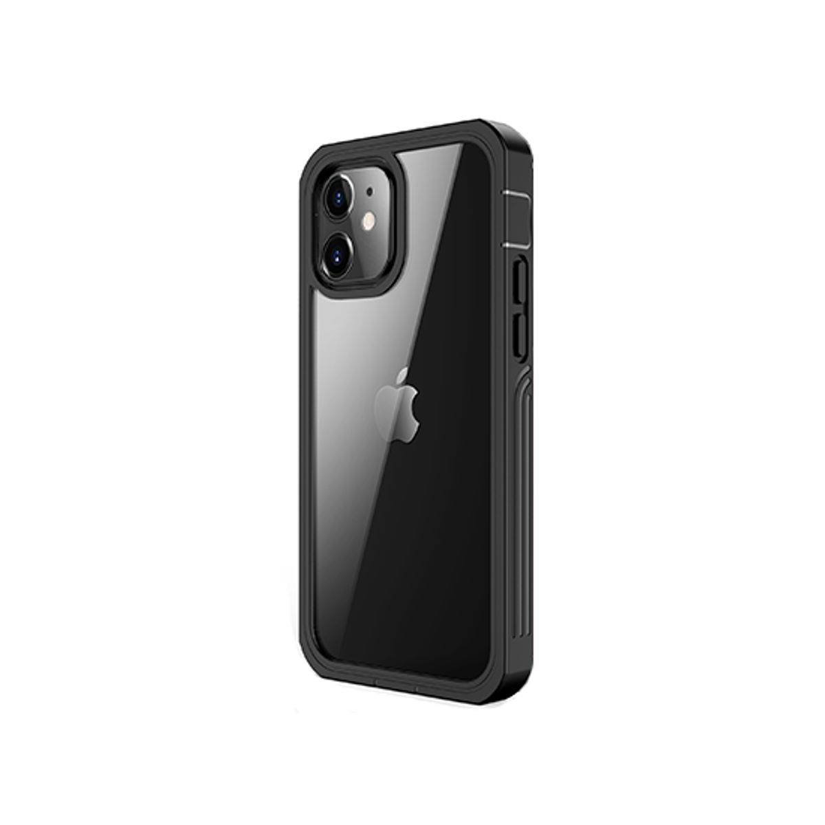 iPhone 12 - ToughCase Hybrid-X Håndværker Cover - Sort