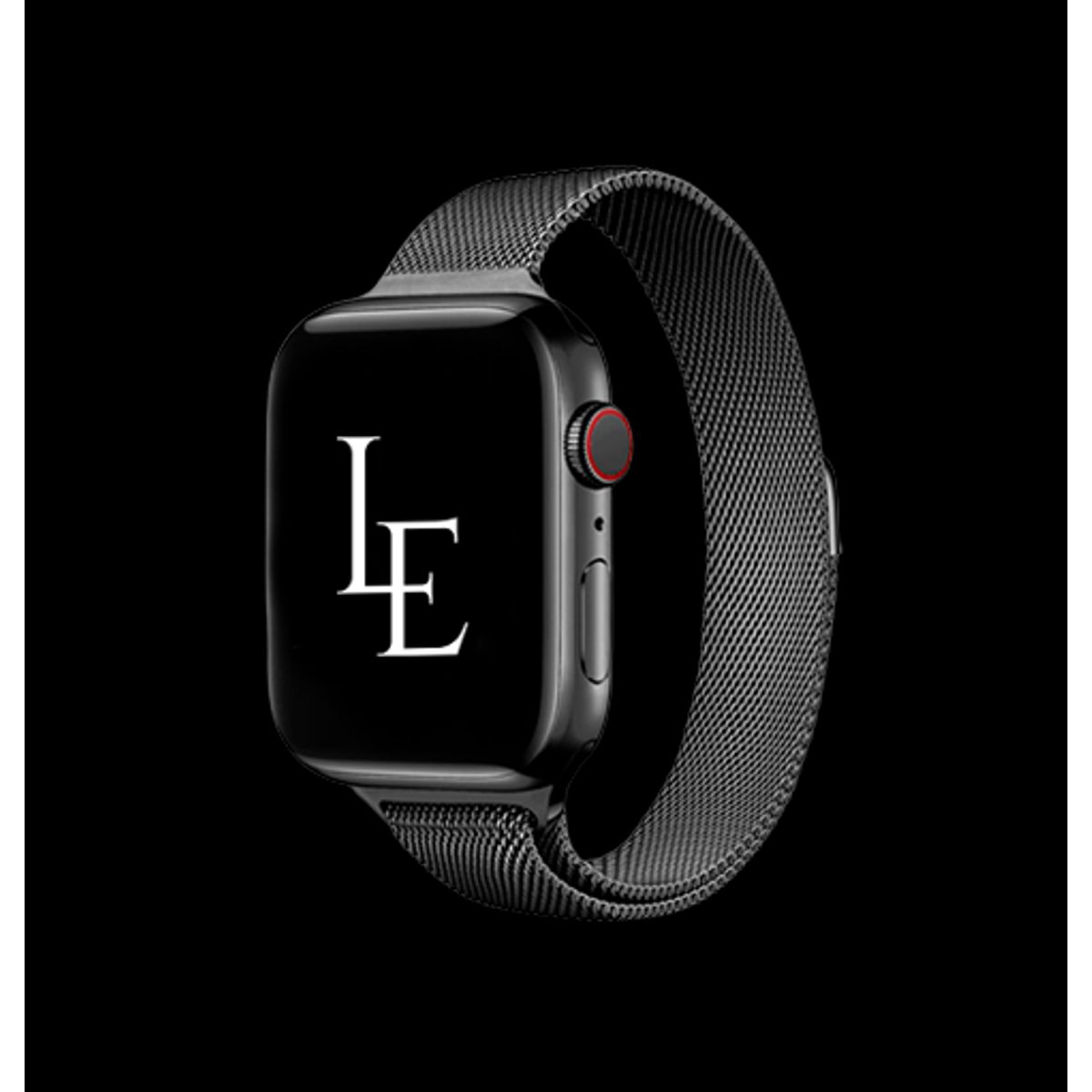 Apple Watch (38/40/SE/41/42mm) - L'Empiri&trade; Milanese Thin Loop - Sort