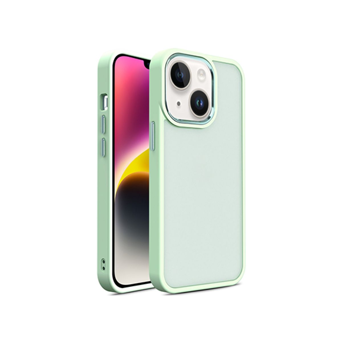 iPhone 14 - Viridian&trade; Pastel Silikone Cover - Grøn