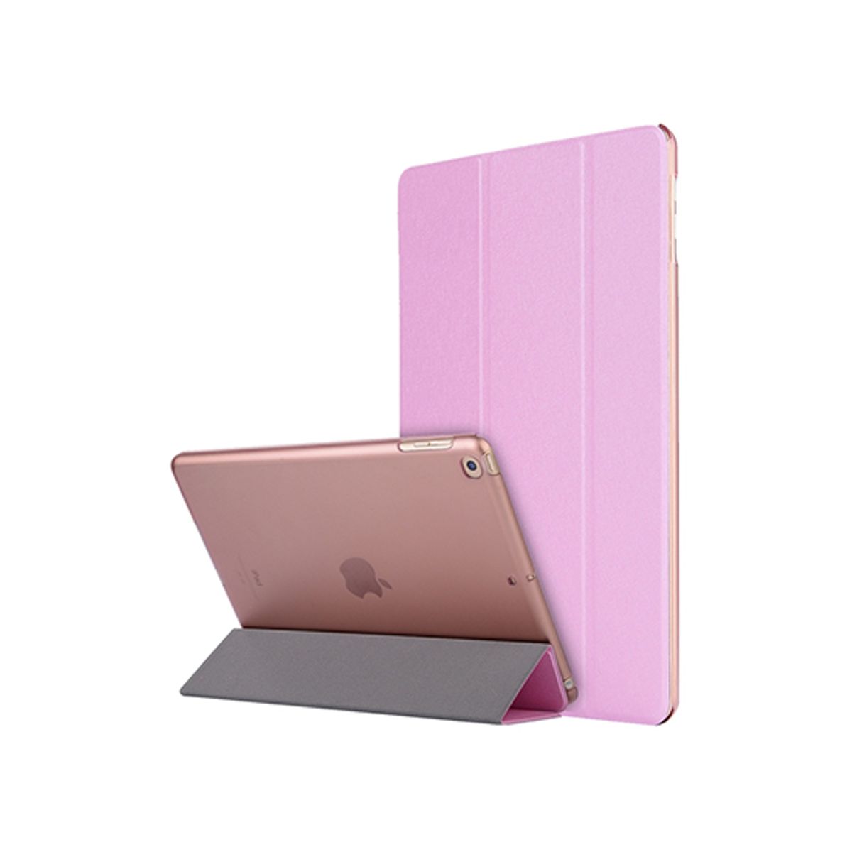 iPad 10.2" 7/8/9 (2019/2020/2021) Silk Trifold Silikone Cover - Pink