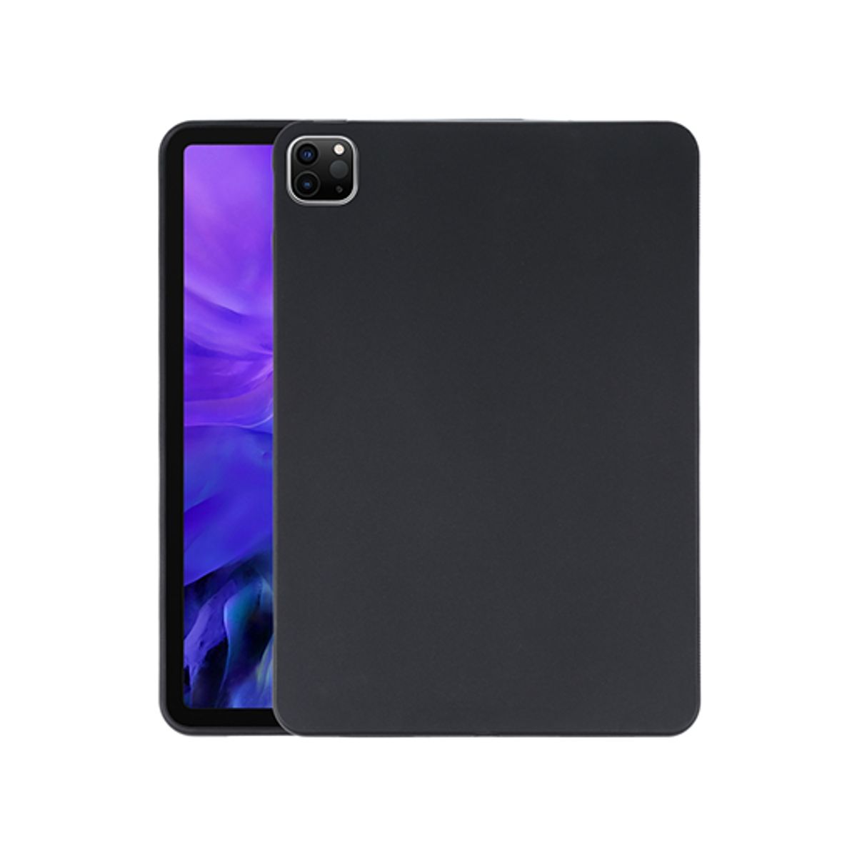 iPad Air 11" (2024) - DeLX&trade; Ultra Silikone Cover - Sort