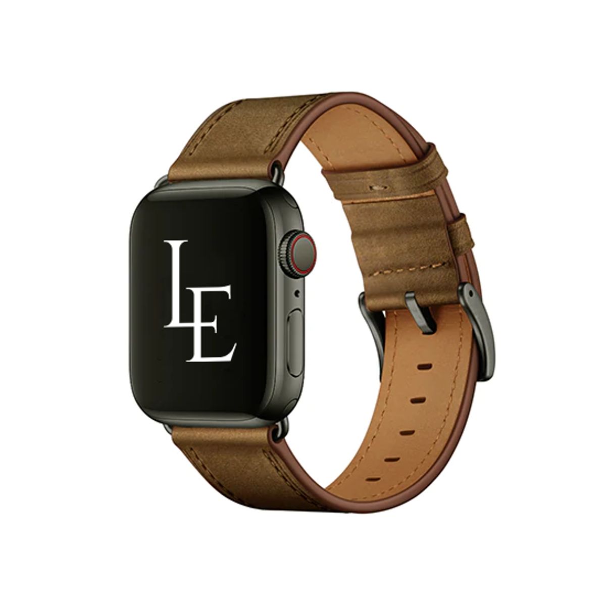 Apple Watch (38/40/SE/41/42mm) - L'Empiri&trade; Verona Ægte Læder Rem - Retro brun