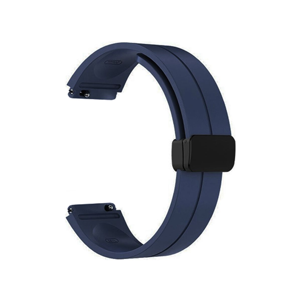 Samsung Galaxy Watch 4 - DeLX Straight-Line Silikone Rem - Navy