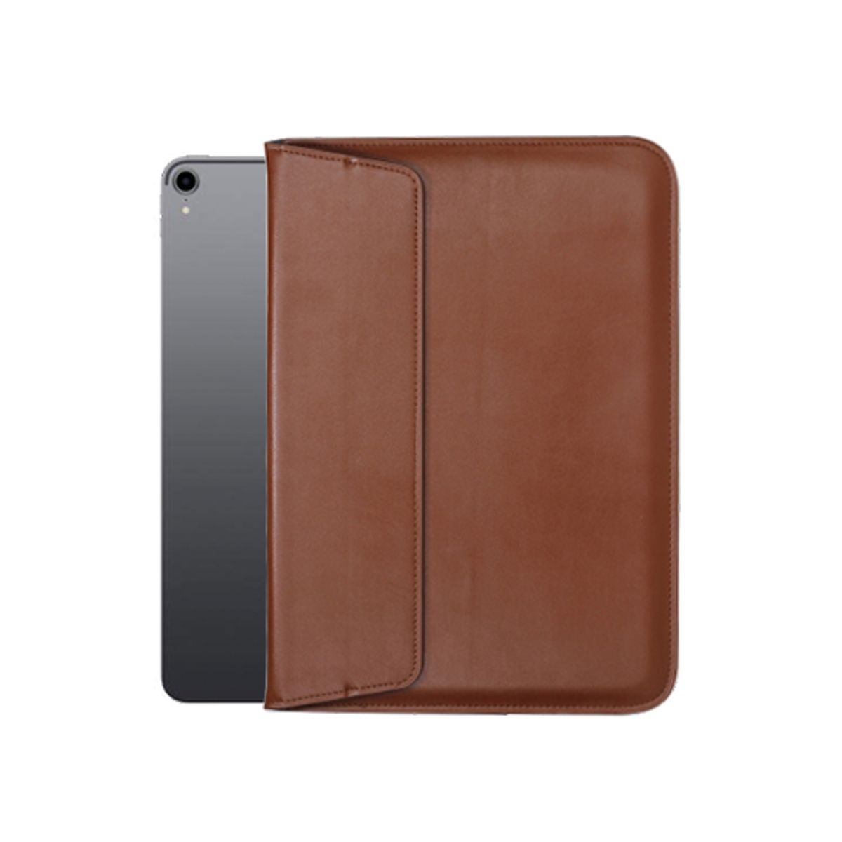 iPad Pro 11" (2018) - Retro Diary Læder Sleeve - Vintage Brun