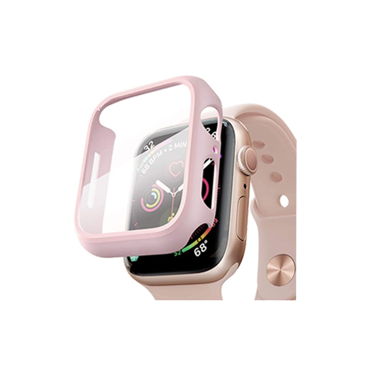 Apple Watch (38/40/41/42/44/45mm) - NX 360° Full Cover - Rose