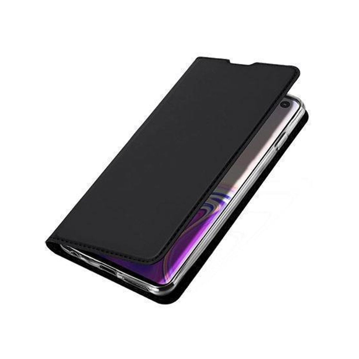 Samsung Galaxy S10 - Vanquish Pro Series Flipcover Etui - Sort