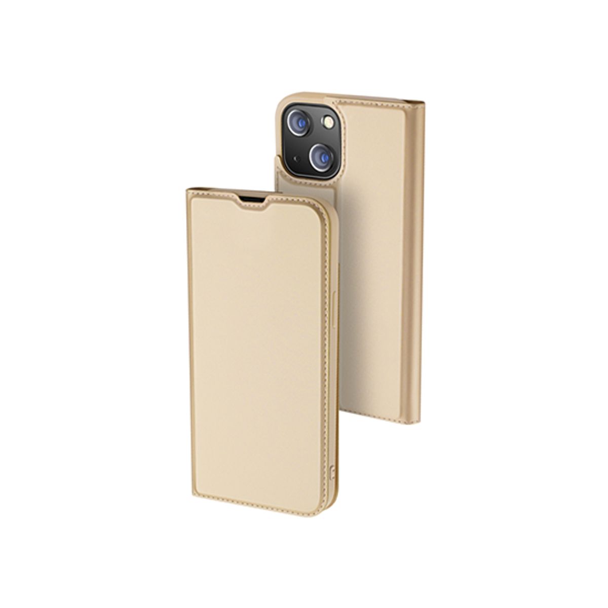 iPhone 14 - Vanquish Pro Series Flipcover Etui - Guld