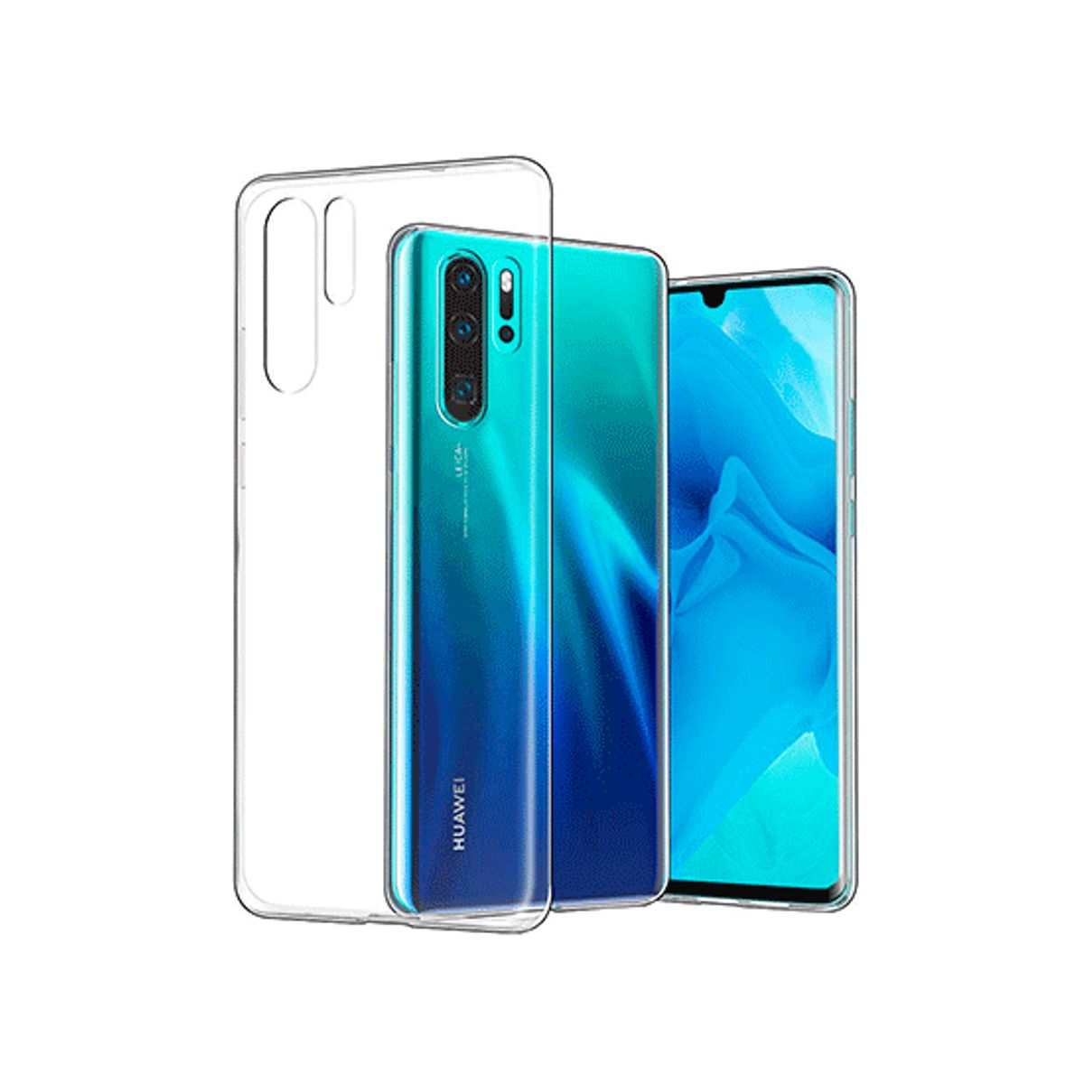 Huawei P30 Pro - Ultra-Slim Silikone Cover - Gennemsigtig