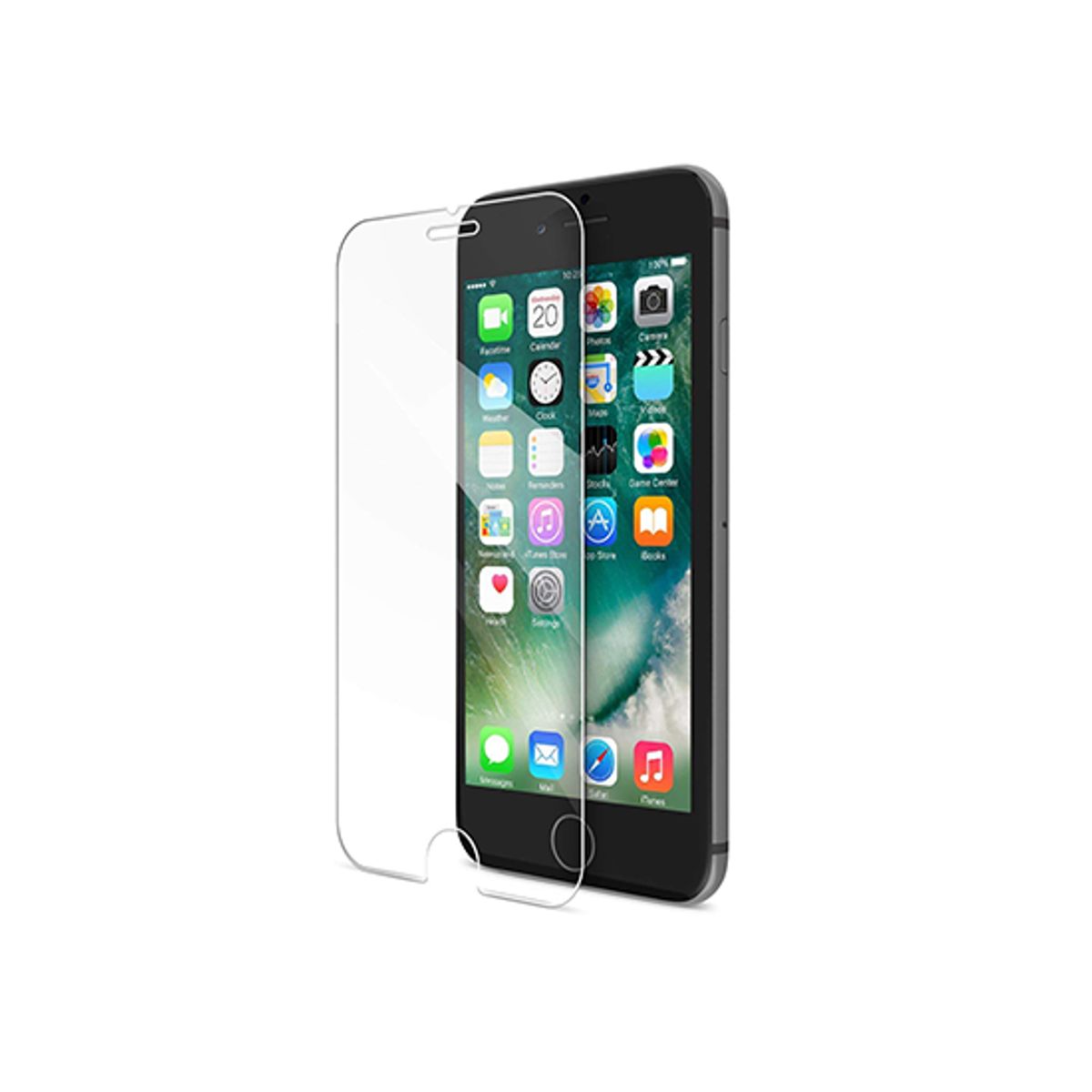 iPhone 6/6s Plus - Bull® Anti-scratch Skærmbeskyttelse - Anbefalet