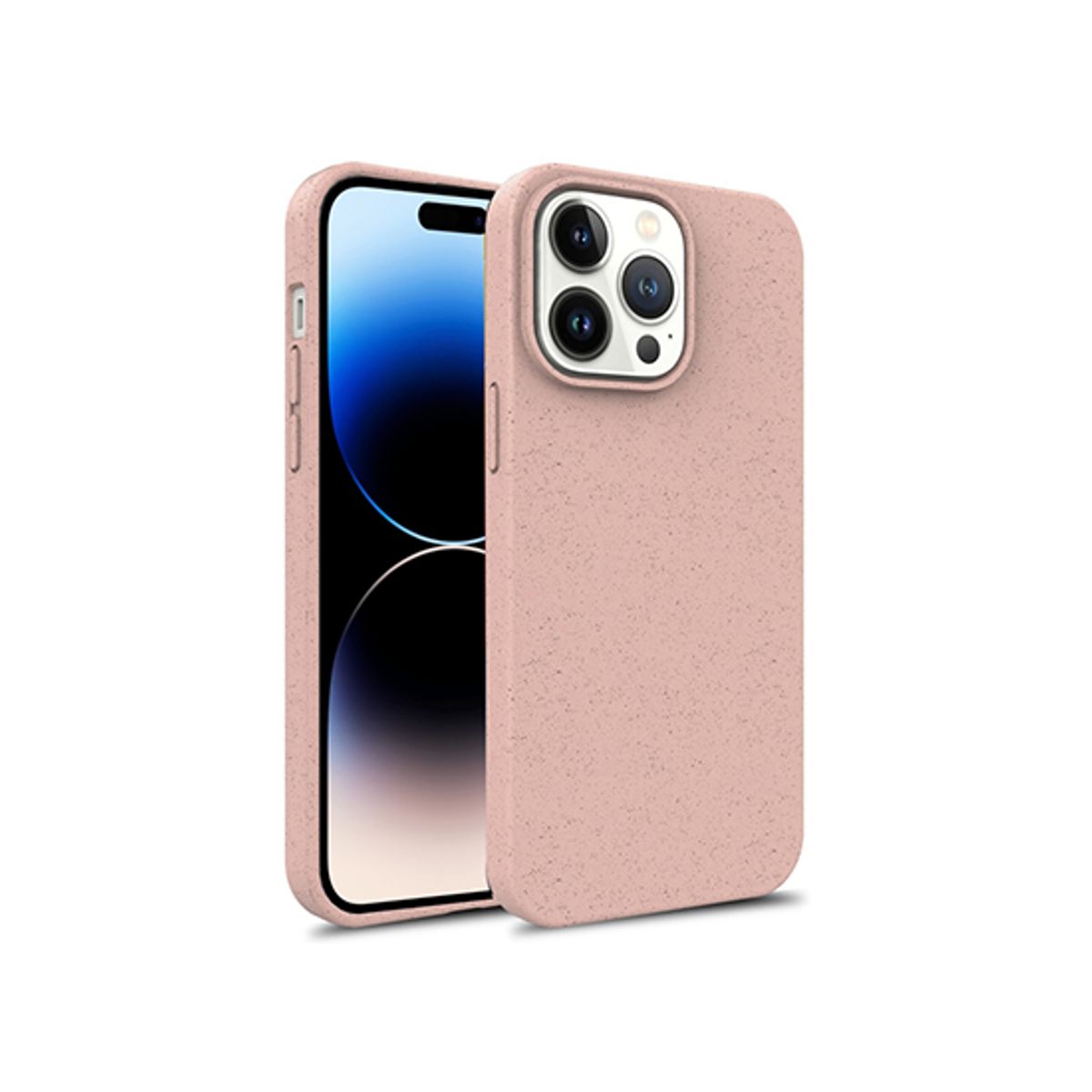 iPhone 14 Pro Max - EcoCase&trade; 100% Plantebaseret Cover - Rose