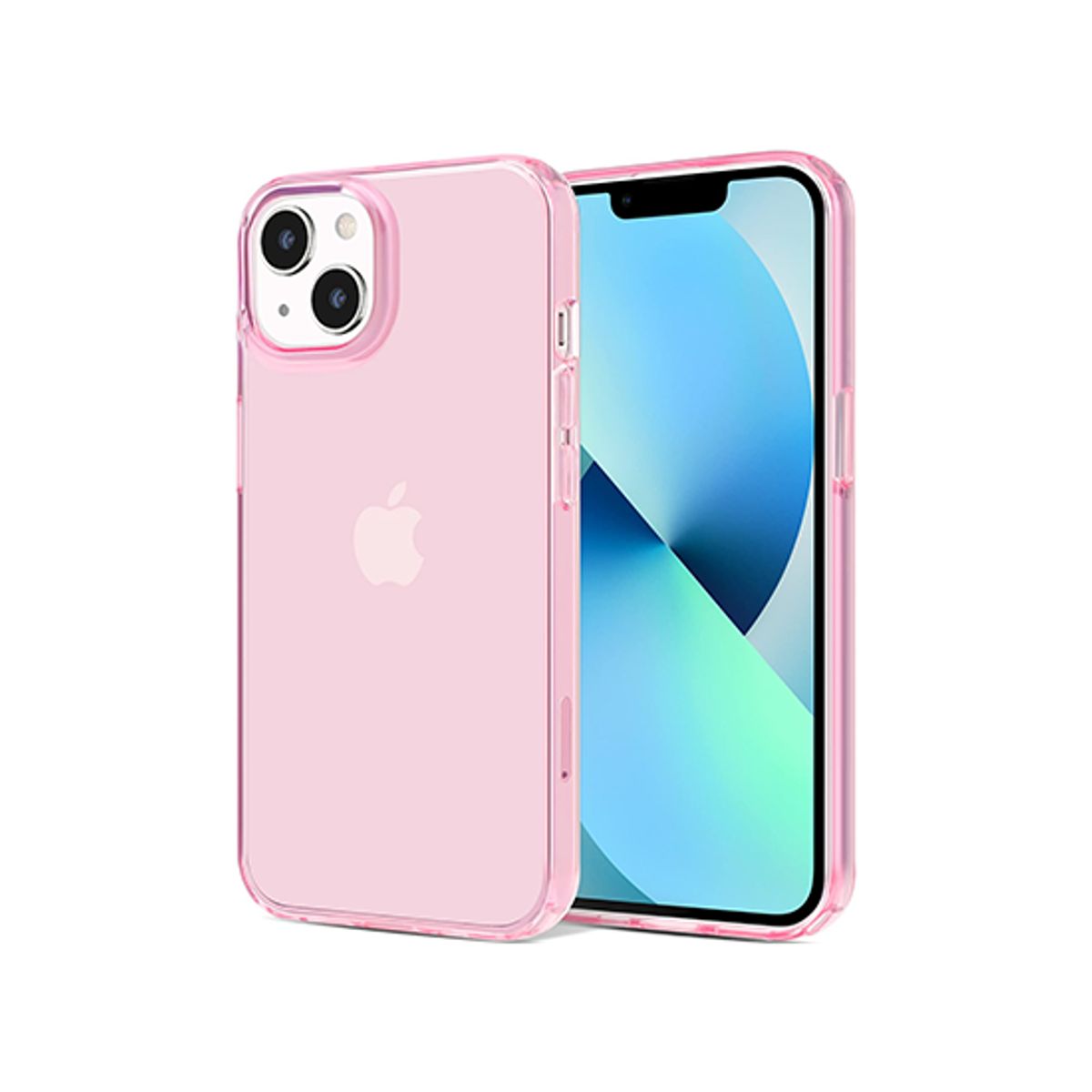 iPhone 12 - Ballet&trade; Crystal Silikone Bagside Cover - Pink