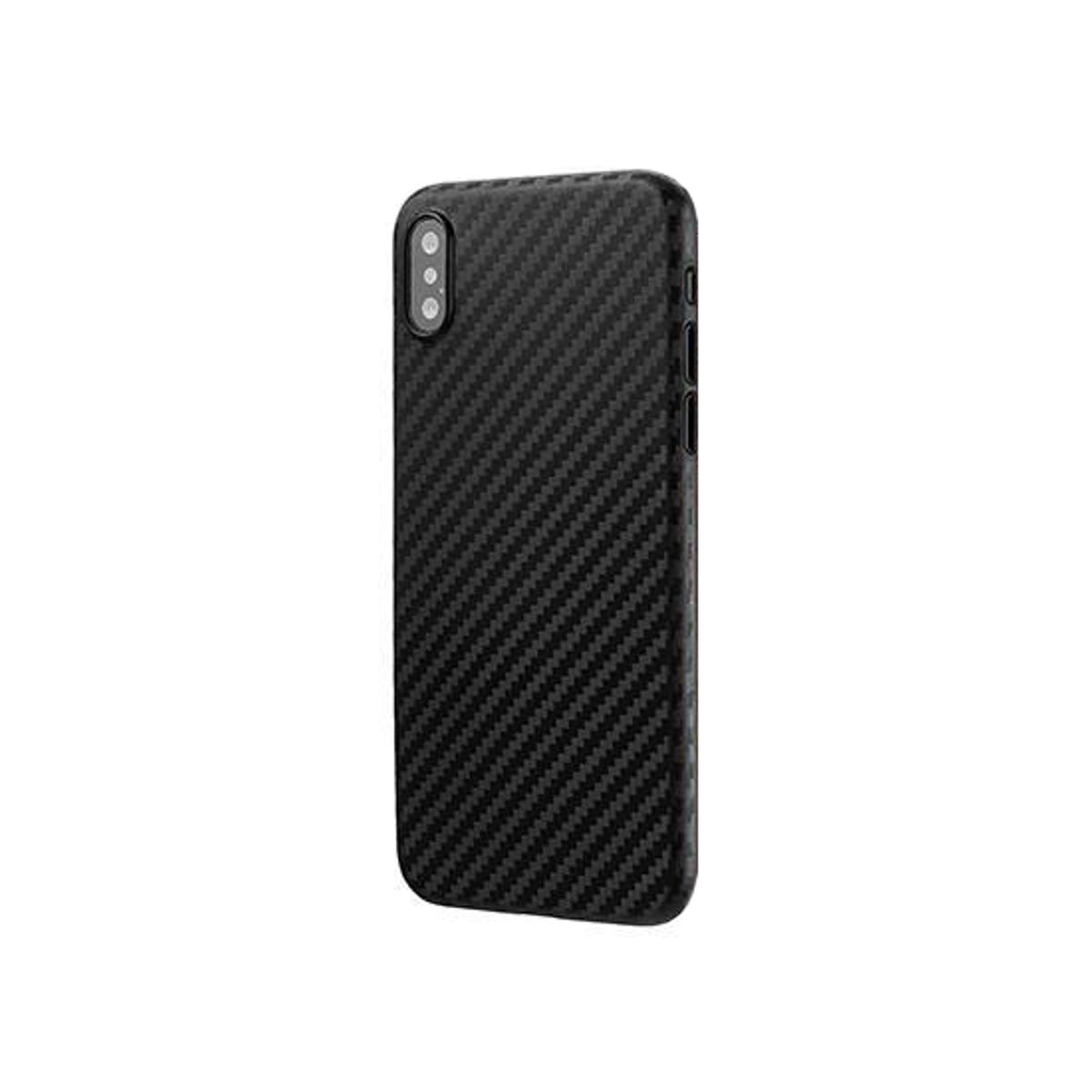 iPhone XS Max - NEX Carbon Matte Ultratynd Cover - Sort