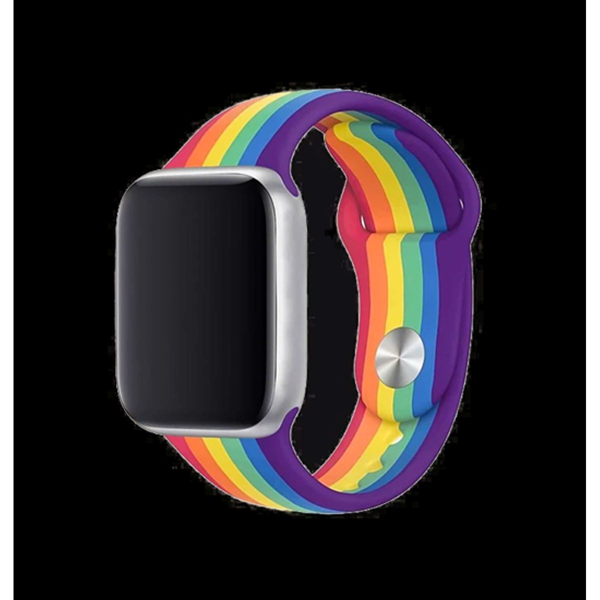 Apple Watch (38/40/SE/41/42mm) - LGBT Silikone Rem - Pride