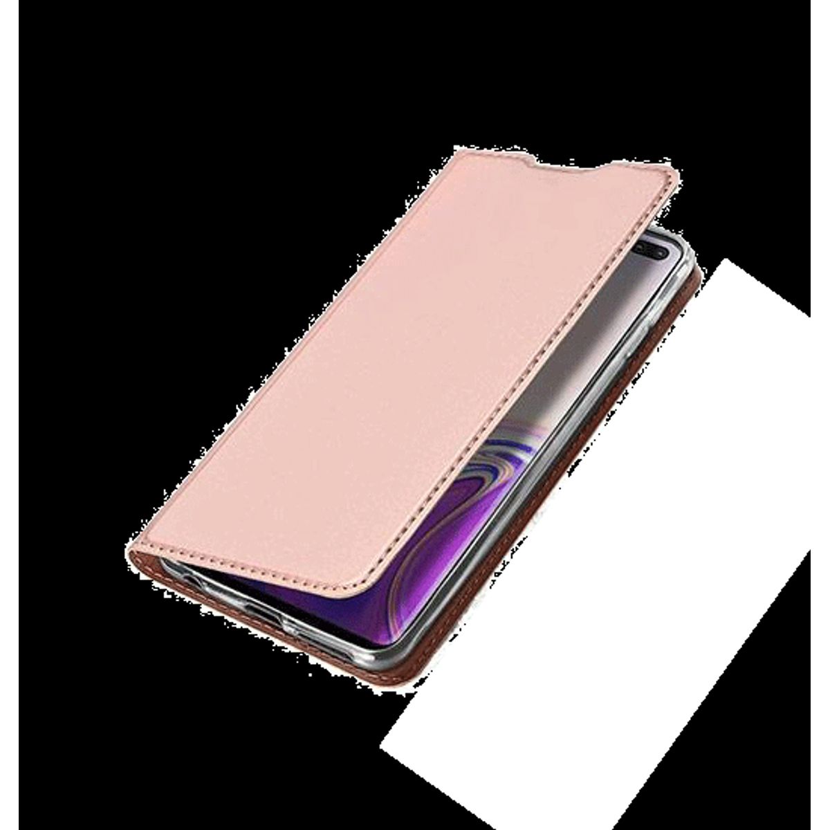 Samsung Galaxy S10 - Vanquish Pro Series Flipcover Etui - Rose