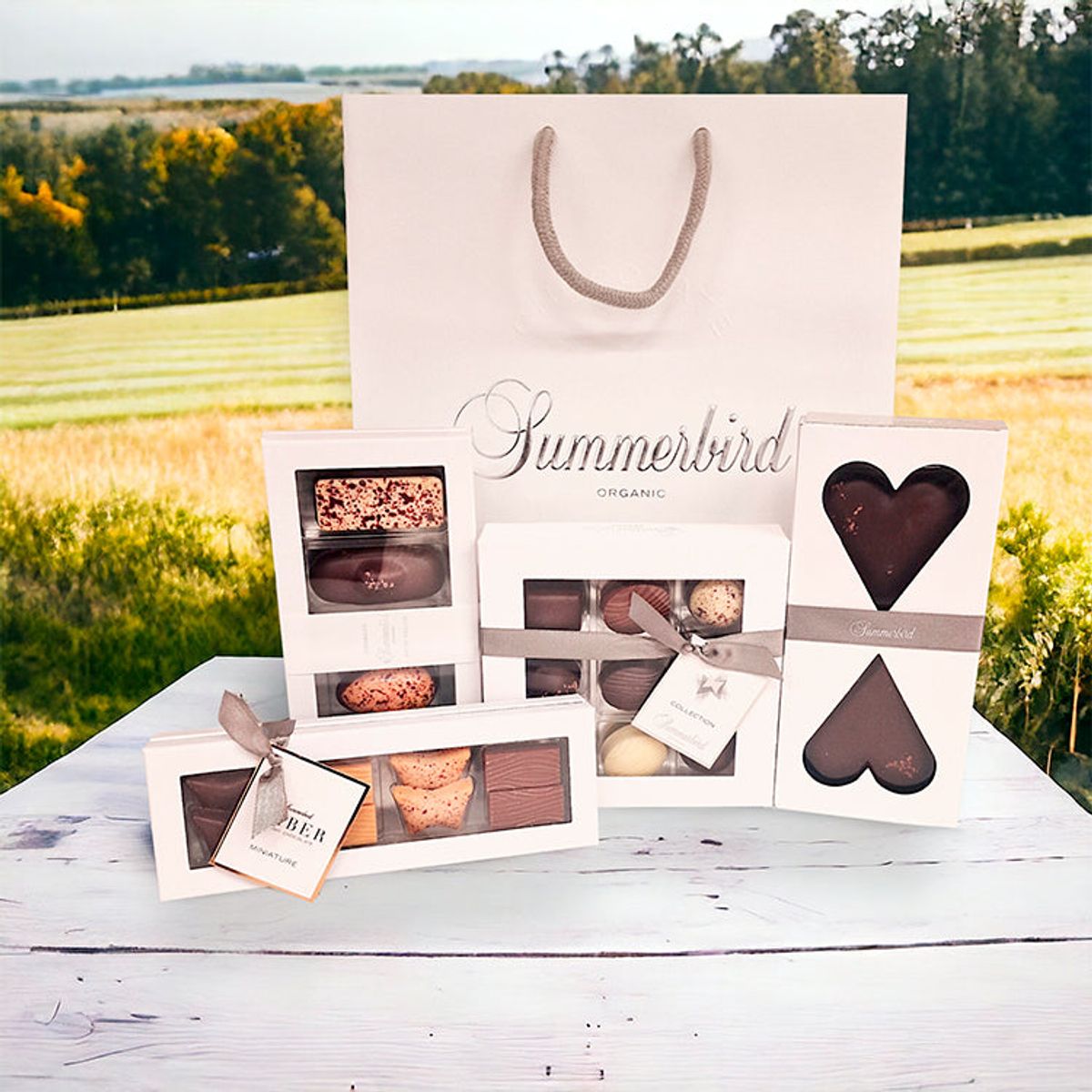 The Gift Box Collection - gavepose med gaveæsker fra Summerbird