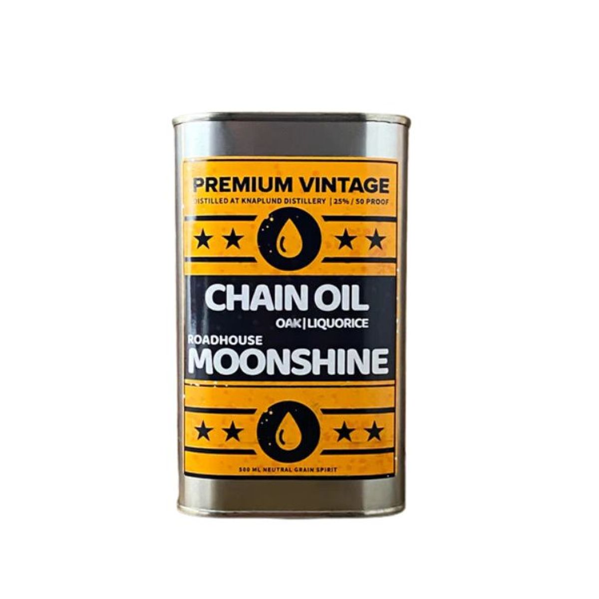 Roadhouse Moonshine, Chainoil - Knaplund