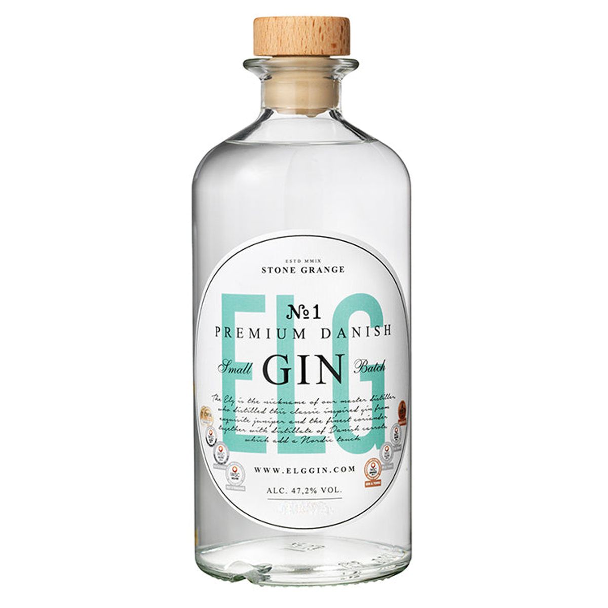 ELG Gin No. 1 (vælg størrelse) - 5 cl