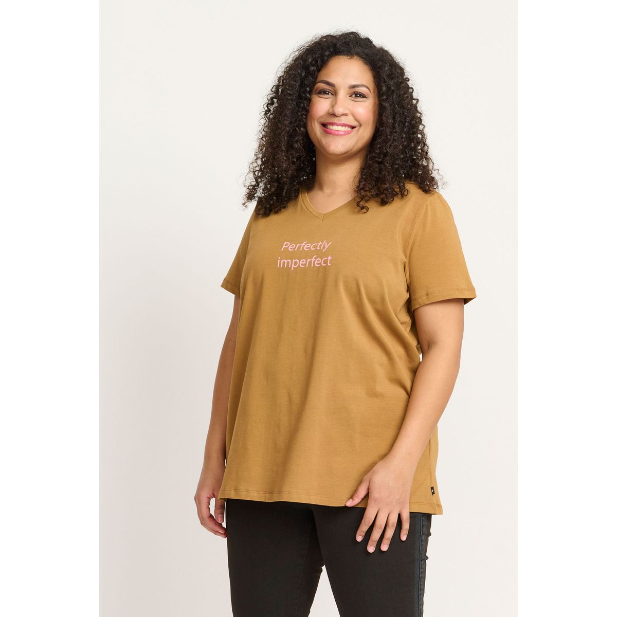 Adia - T-shirt - Admaren - Bronze Brown - Xs/38-40