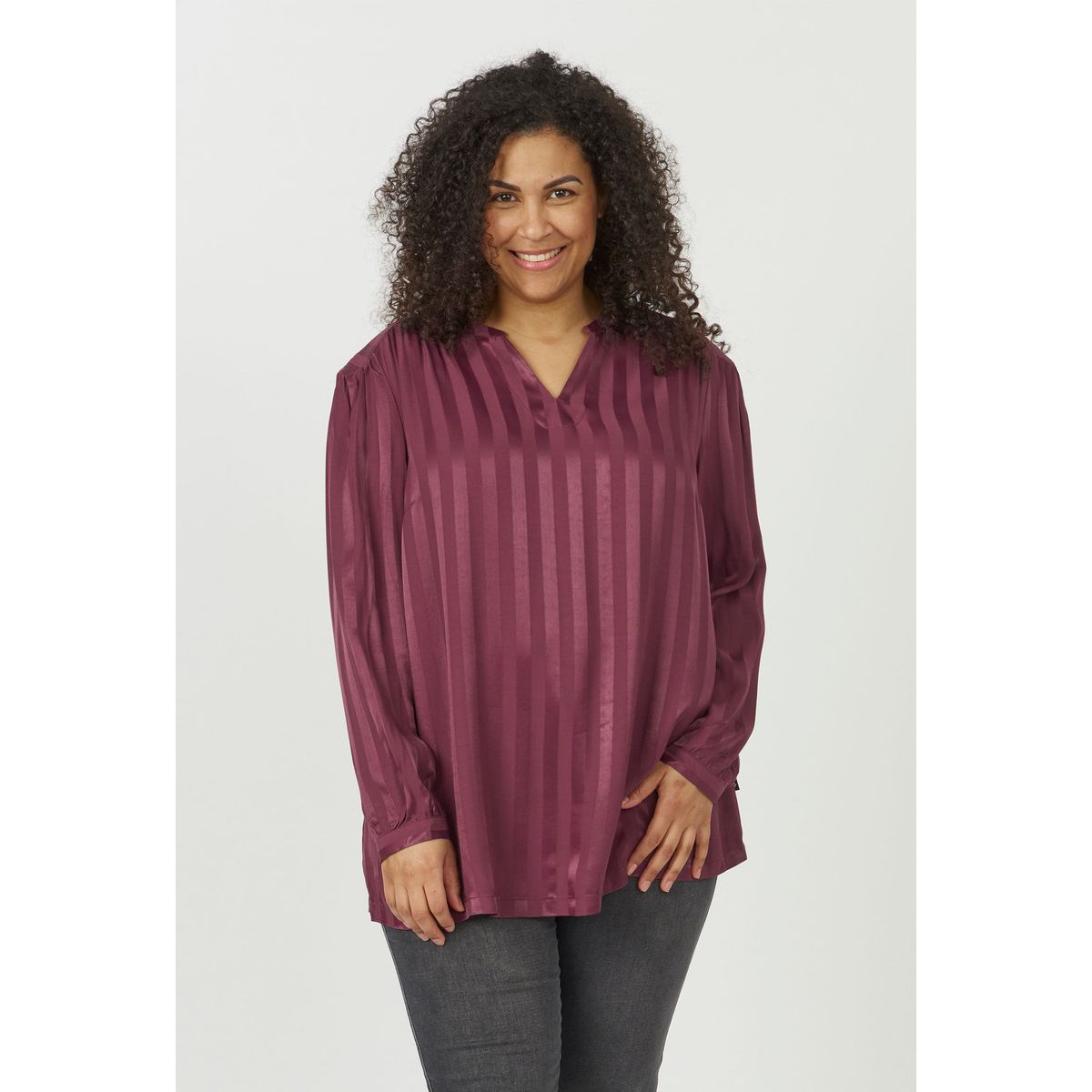 Adia - Bluse - Adnalin - Wine - S/42-44