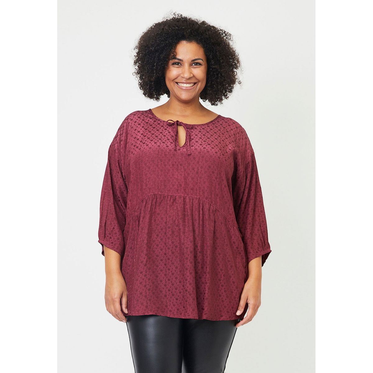 Adia - Bluse - Adabbigale - Burgundy - L/50-52