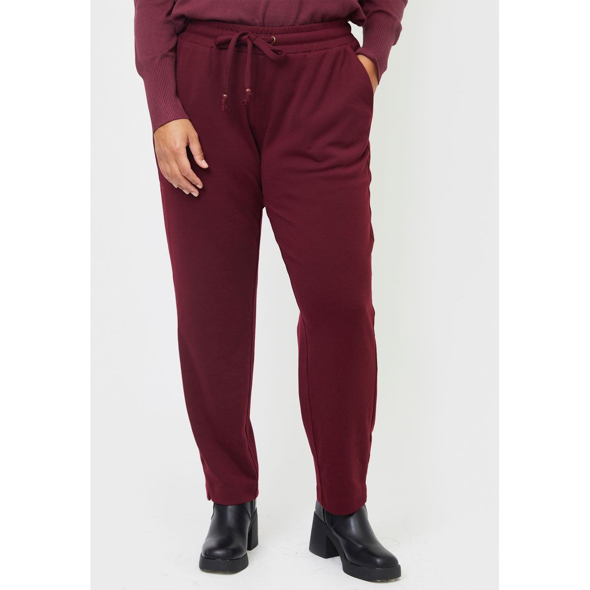 Adia - Bukser - Adabna - Burgundy - L/50-52