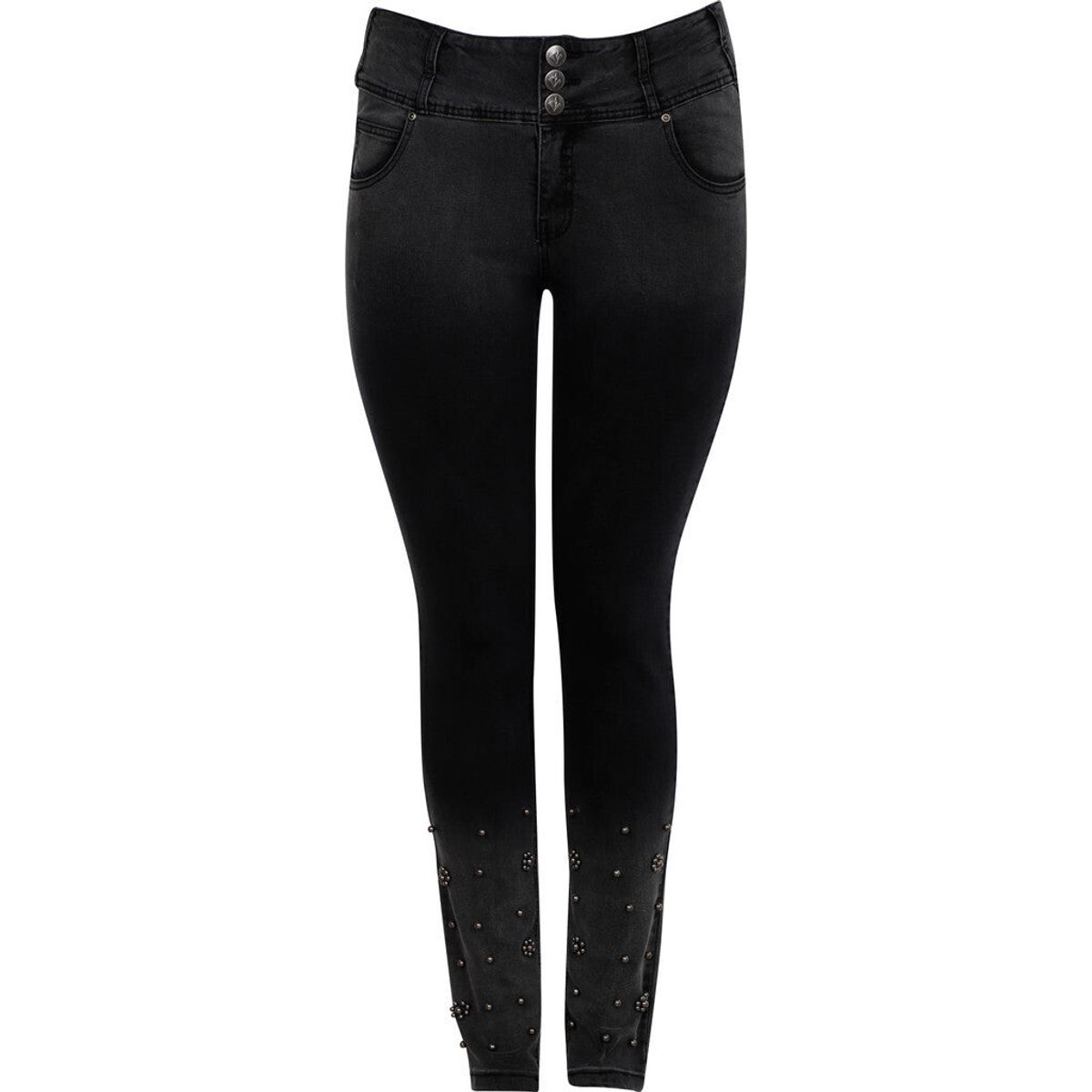 Adia - Jeans - Adarely - Charcoal - 52