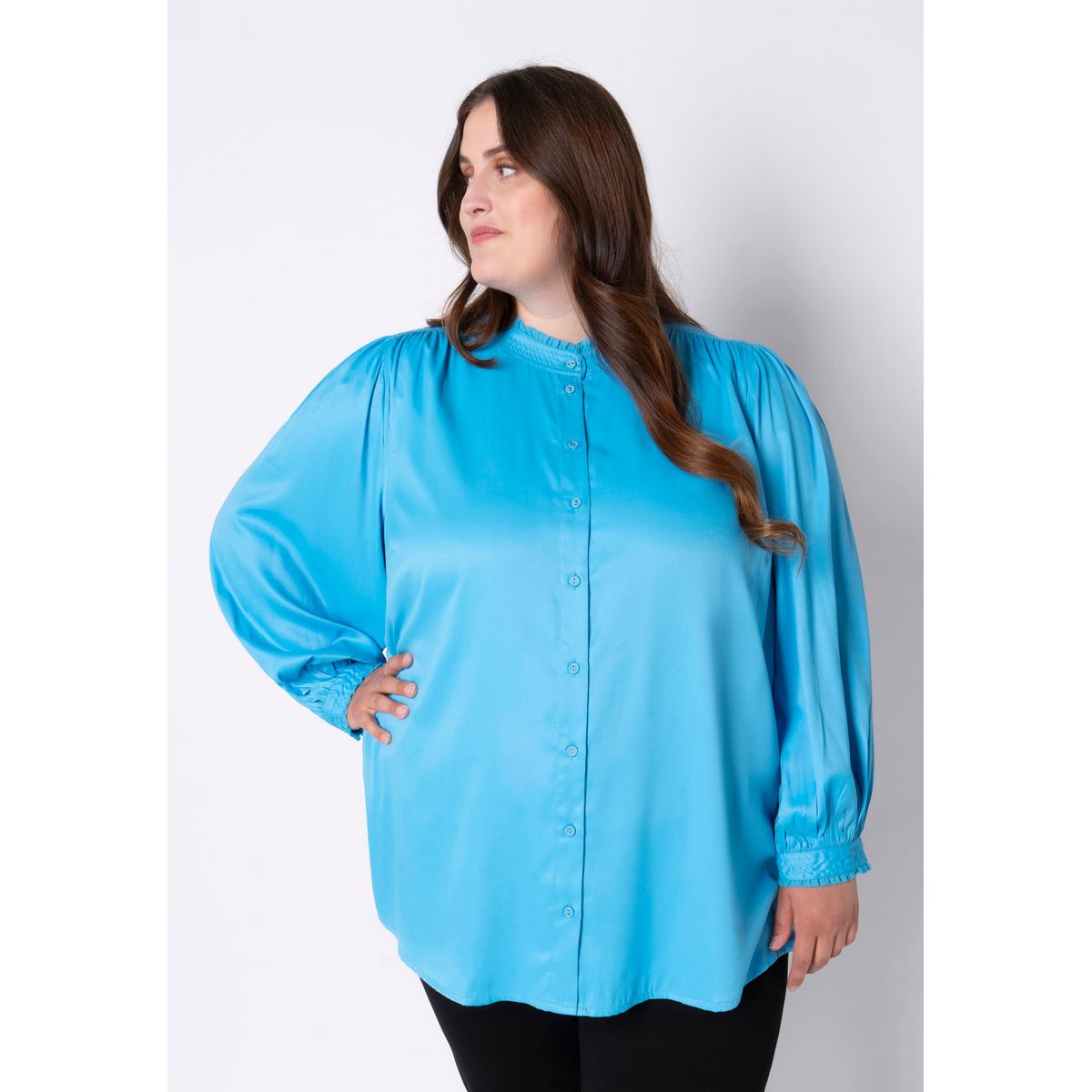 Adia - Bluse - Adelna - Bonnie Blue - S/42-44