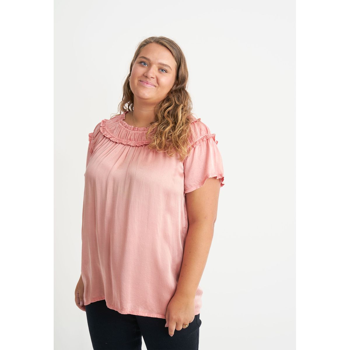 Adia - Bluse - Adlempi - Burnt Orange - L