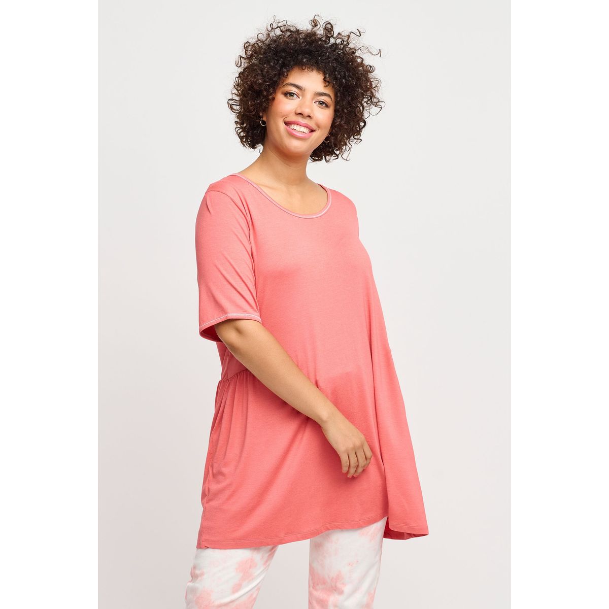 Adia - Bluse - Adlenia - Miami Coral - M/46-48