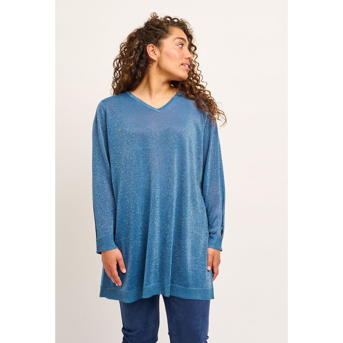 Adia - Bluse - Adsusanne - Federal Blue - S/42-44