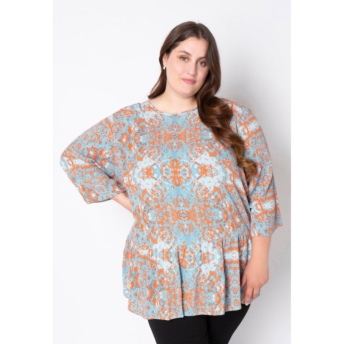 Adia - Bluse - Adsille - Dolphin Blue - L/50-52