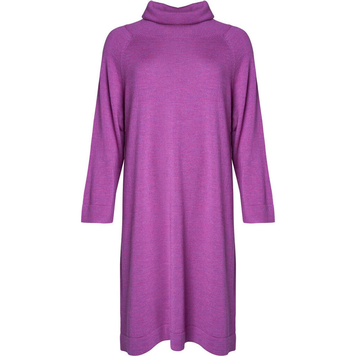 Charlotte - Hotensia Purple Melange - Kjole - Xl