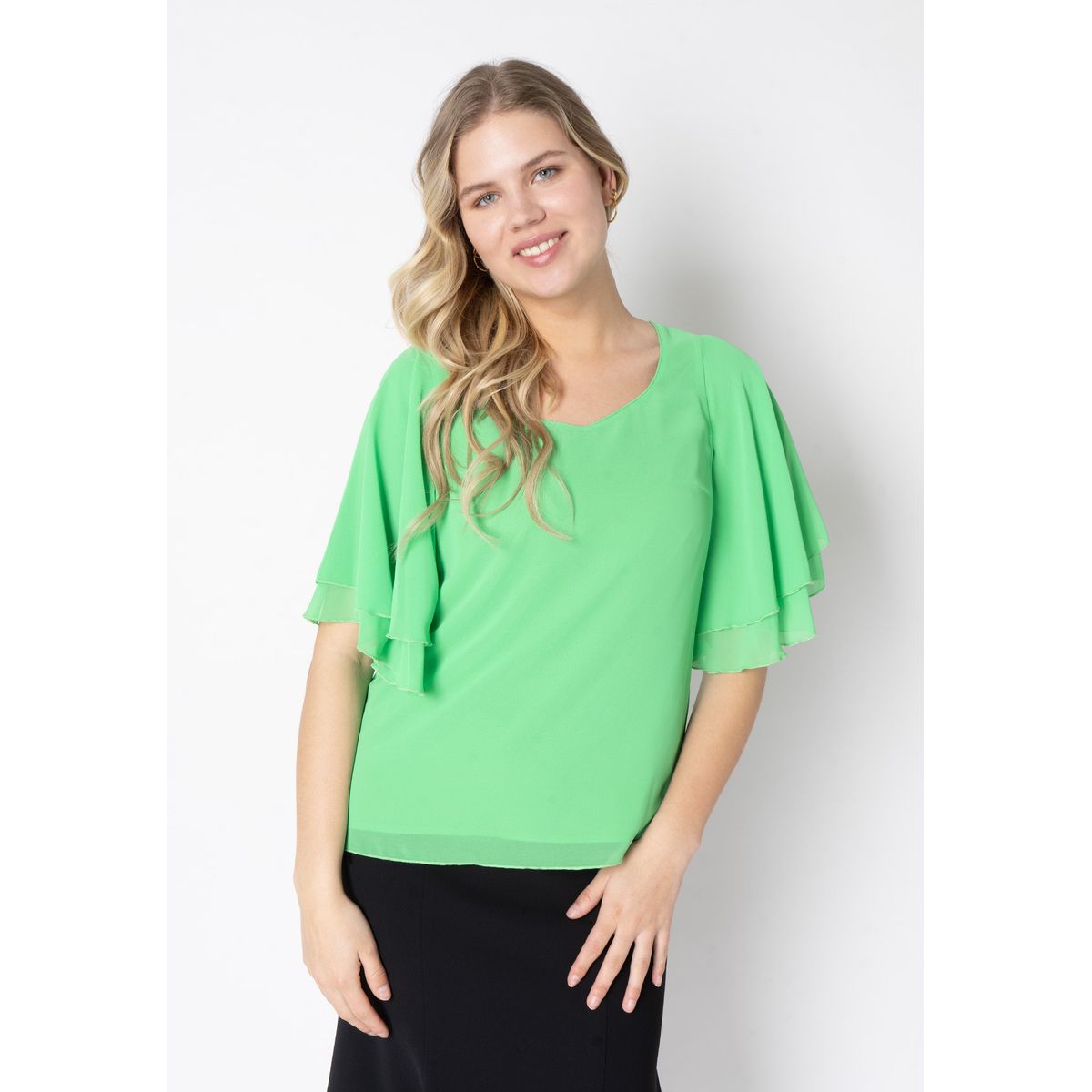 Elnobel - Flash Green - Bluse - 40