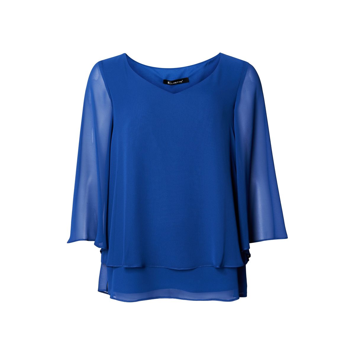 Elcamma - Royal Blue - Bluse - 44