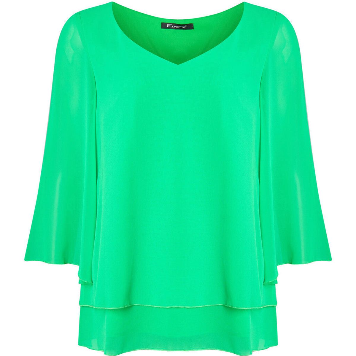 Elcamma - Flash Green - Bluse - 44