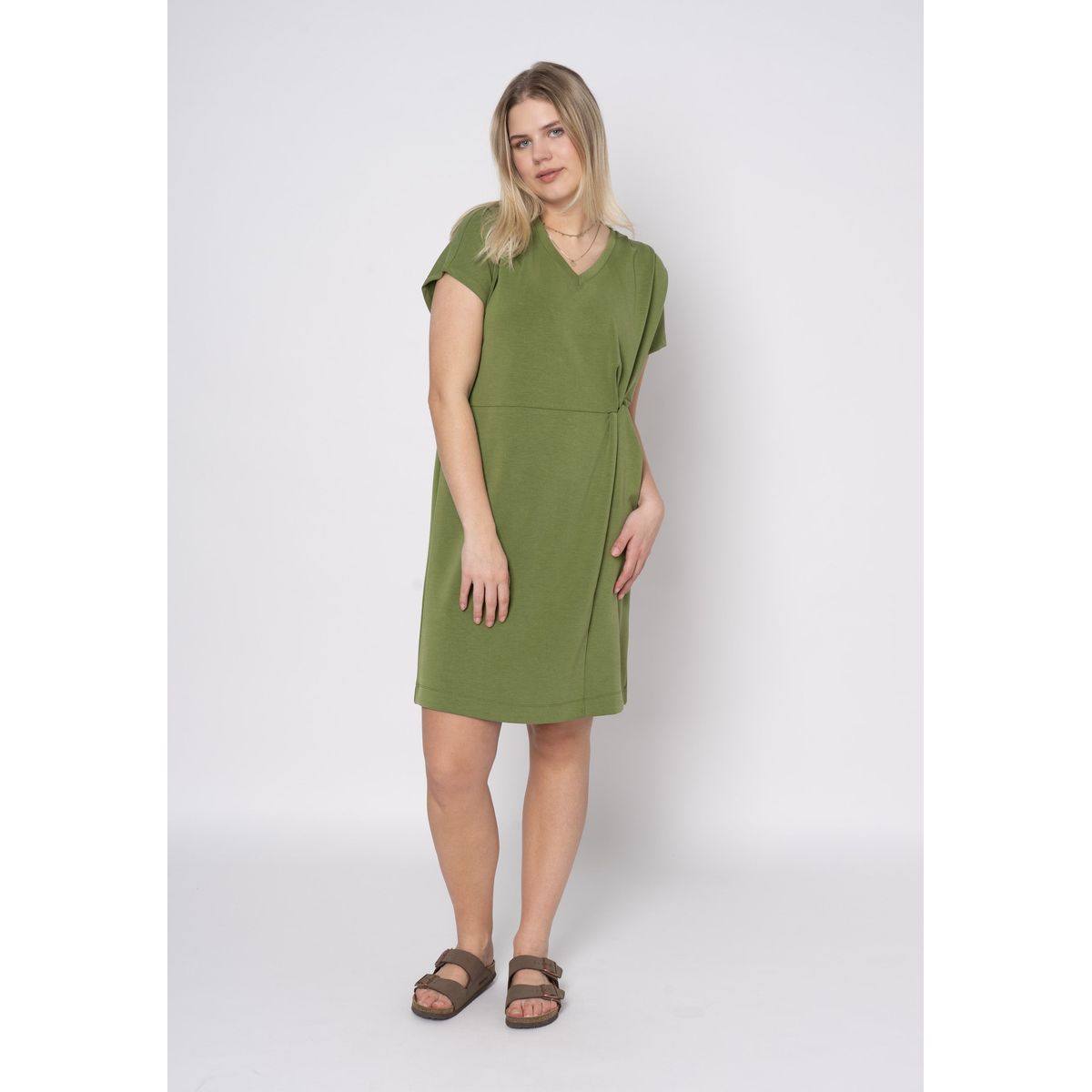 Etmarya - Olive Green - Kjole - 42