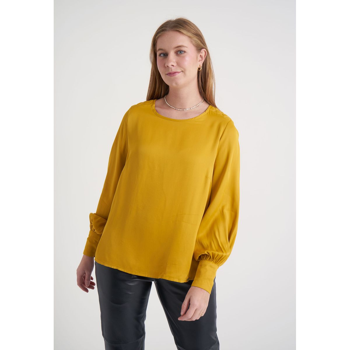 Etneena - Warm Yellow - Bluse - 46